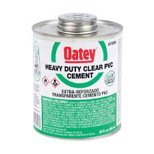 [OAT-32347MX] CEMENTO P/PVC 946ML (32 OZ.) TRANSPARENTE EXTRA REFORZADO (HEAVY DUTY CLEAR)