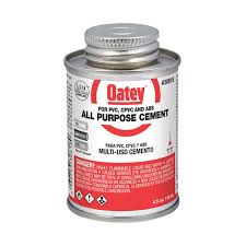 [OAT-32340MX] CEMENTO P/PVC/CPVC/ABS 118ML (4 OZ.) BEIGE SECADO RAPIDO (MULTIUSOS)