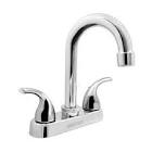 [GEN-MZLA130PCCB] MEZCLADORA PARA LAVABO TIPO BAR 4" CUERPO DE LATON ACABADO CROMO MANERAL DE PALANCA (SERIE 130)