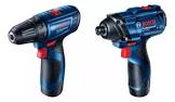 [MIL-2497-2203] TALADRO PERCUTOR 3/8" 12V+PISTOLA DE IMPACTO HEXAGONAL 1/4" 12V C/2BAT CP1.5 CARG+MALETA DE ALM