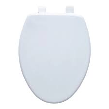 [COF-CH-A103] ASIENTO P/W.C. ALARGADO ABIERTO COLOR BLANCO BISAGRAS AJUSTABLES (CONFORT)