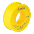 [COF-WTG12-60] CINTA SELLA ROSCAS 1/2" x 260"6.60MT AMARILLA D/TEFLON IMPERMEABLE P/GAS LP
