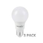 [TEC-LED010303] FOCO LED 8.5 W LUZ CALIDA 3000 K BASE E27 A19 SUPER AHORRADOR (HIDRUS I)(3 PACK)