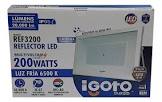 [AXO-REF3200] LAMPARA TIPO REFLECTOR DE LED LUZ FRIA 200W 100/240V 6500K MARCO BLANCO