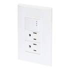 [AXO-PB414-B] PLACA ARMADA CON 1 APAGADOR SENCILLO Y 2 CONTACTOS DE 3MODULOS BLANCO