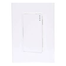 [AXO-PB511-B] APAGADOR ELECTRICO SENCILLO C/PLACA DOBLE DE 3 MODULOS 10A 125V ACABADO BLANCO