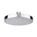 [URR-3025] REGADERA DE PLATO REDONDA 18CM ABS ACABADO CROMO