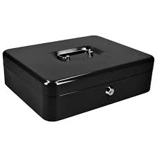 [LOC-CDI20] CAJA P/DINERO METALICA 16CM X 20CM C/CHAROLA