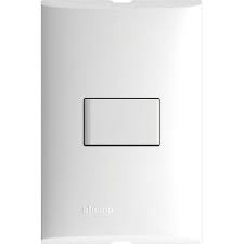 [MAR-62014] APAGADOR ELECTRICO CON PLACA SENCILLO 16A 127V BLANCO