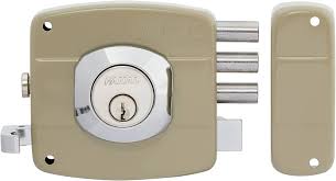 [FER-CS107PBI-CS] CERRADURA DE SOBRE PONER IZQUIERDA CILINDRO SUELTO BEIGE