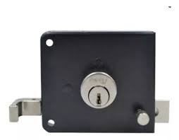 [FER-CS107PGI-PE] CERRADURA DE SOBRE PONER IZQUIERDA PRE- ENSAMBLADA GRIS
