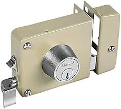 [FER-CS175PBD-CS] CERRADURA DE SOBREPONER 175 DER CILINDRO SUELTO BEIGE
