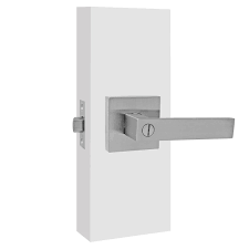 [FER-FLMEM-NS] CERRADURA MANIJA TUBULAR ENTRADA BAÑO MILAN NIQUEL SATINADO