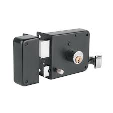 [FAN-175MFPGOI] CERRADURA DE SOBREPONER IZQ INSTALA FACIL NEGRO