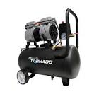 [RED-37007] COMPRESOR SILENCIOSO 120 V 1750 RPM 1 HP 24 LT 116PSI HORIZONTAL(TORNADO)