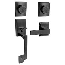 [LOC-16GA] CERRADURA DE GATILLO LLAVE/LLAVE LATON SOLIDO SENCILLO NEGRO KEYSTONE
