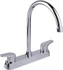 [FON-11001] MEZCLADORA P/COCINA 8" LATON (CUBIERTA Y MANERALES ABS)CROMO