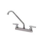 [FON-11030] MEZCLADORA P/FREGADERO 8" (CUBIERTA/MANERALES REDONDO ABS/CARTUCHO CERAMICO) CROMO