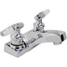 [FON-21001] MEZCLADORA P/LAVABO 4" (CUBIERTA ABS,MANERALES PALANCA ABS)CROMO
