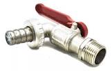 [FON-40015] LLAVE C/ROSCA P/MANGUERA 1/2" CIERRE VUELTA 90° SATINADO S/PULIR