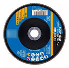[PFE-377321] DISCO LAMINADO T-29 7"X7/8" G40 ZIRCONIO  ALTO REND P/DESB. DE METAL Y ACERO INOX. POLIFAN  PS-F