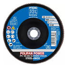 [PFE-444085] DISCO LAMINADO T-29 7"X7/8" G60 ZIRCONIO  ALTO REND P/DESB. DE METAL Y ACERO INOX. POLIFAN  PS-F