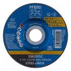 [PFE-754498] DISCO T-27 4.1/2"X1/8"X7/8" PARA DESBASTE Y CORTE DE ACERO INOX  (PS-F)