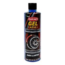 [MAR-0104-21-205] ABRILLANTADOR EN GEL DE ALTO RENDIMIENTO Y GRAN BRILLO P/LLANTAS Y HULE EN GENERAL 500 ML(GEL AZUL)