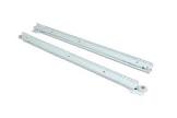 [HAN-3198] JUEGO DE CORREDERA TIPO EUROPEO 50 CM BLANCA .8 SIN TORNILLO