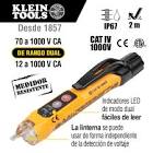 [KLE-NCVT3PKIT] PROBADOR DE VOLTAJE DUAL12-1000V C/LINTERNA+PROBADOR DE VOLTAJE CA/CD 480V