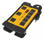 [SUR-SP8] MULTICONTACTO ELECTRICO 1200J 8 ENTRADAS ATERRIZADAS SUPRESOR D/PICOS