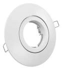 [TEC-YD360B] PORTA LAMPARA DOWNLIGHT 50W GX5.3 TERMINADO BLANCO (FOCO MR16 NO INCLUIDO)