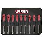 [URR-CH275P] JUEGO DESTORNILLADORES TRIMATERIAL CAJA COMBINADOS(9PZS)