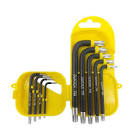 [URR-CH276P] JUEGO DE LLAVES HEXAGONALES T MM PUNTA TORX.(9PZS)