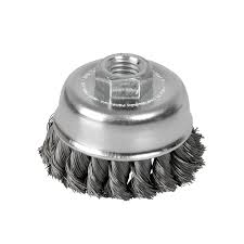 [FOY-C306] CARDA COPA ALAMBRE TRENZADO 5"X0.35MM 5/8"