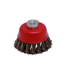 [SUR-C515] CARDA COPA ALAMBRE TRENZADO 4"X0.35MM M14