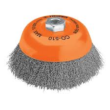 [SUR-C541] CARDA COPA ALAMBRE ONDULADO 6"X3/4" adap