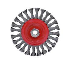 [URR-C826] CARDA CIRCULAR ALAMBRE TRENZADO 6"X0.35MM 5/8"