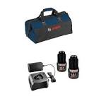 [BOS-5A00-1KN] ROTOMARTILLO IN.3/8" 12V 1500RPM+MINI ESMERILADORA AN.IN. 3"12V 19500RPM+2BAT ESTARTER C/CARG+MALETA