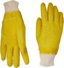 [SUR-GALA] GUANTE DE ALGODON 100% C/RECUBRIMIENTO DE LATEX TIPO MONSTRUO AMARILLO UNITALLA USO LIGERO