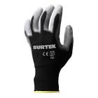 [SUR-GNNG] GUANTE DE NYLON C/RECUBRIMIENTO DE NITRILO ESPUMADO CAFE TALLA GRANDE