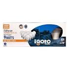 [AXO-F10P20109] FOCO LED 9 W LUZ CALIDA 3000K BASE E27 A60 A19 (10PACK)