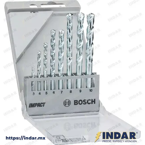 [BOS-90091] JUEGO DE BROCAS PARA CONCRETO (CYL-1) (8 PZAS)