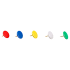 [FOY-CHI00] CHINCHES CON CABEZA CUBIERTA DE PVC A COLORES(100PZS)