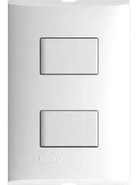 [SIM-2326090] APAGADOR ELECTRICO CON PLACA DOBLE DE 2VIAS 10A 127V
