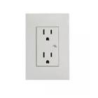 [SIM-2542461] CONTACTO ELECTRICO SENCILLO DUPLEX 2P+T CON CHASIS Y PLACA 15A 127V MARFIL