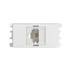 [SIM-2548030] CONECTOR ELECTRICO PARA TELEFONO 4 HILOS COLOR BLANCO