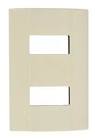 [SIM-2561231] PLACA DE RESINA CON CHASIS DOBLE ABS COLOR MARFIL