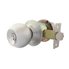 [FAN-90450-021] CERRADURA POMO CILINDRICO RECAMARA ACERO INOXIDABLE