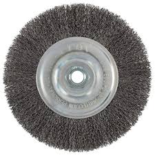 [FOY-C316] CARDA CIRCULAR ALAMBRE ONDULADA DELGADO 6"X0.30 M14